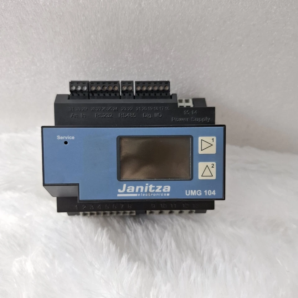 Janitza UMG104 Power Analyzer/Energy Meter | Industrial Power Quality Analyzer